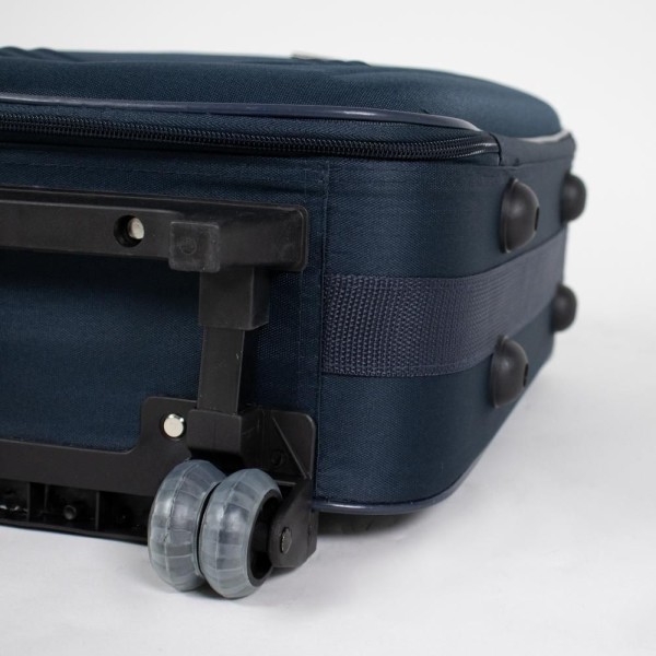 Encontraproduto.com.br - Mala pequena Lucerna Soft 2 Rodas Swiss Move Azul