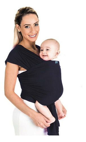 Wrap Sling KaBaby Azul Marinho