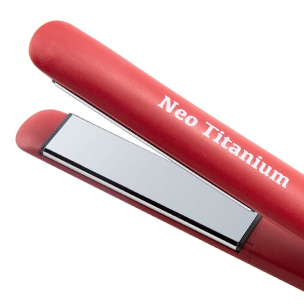 Encontraproduto.com.br - Prancha Lizz Bivolt Neo Titanium Vermelha