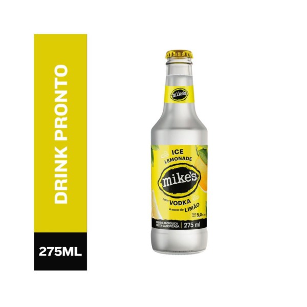 Encontraproduto.com.br - Drink Pronto Mikes Ice Limão 275ml Long Neck