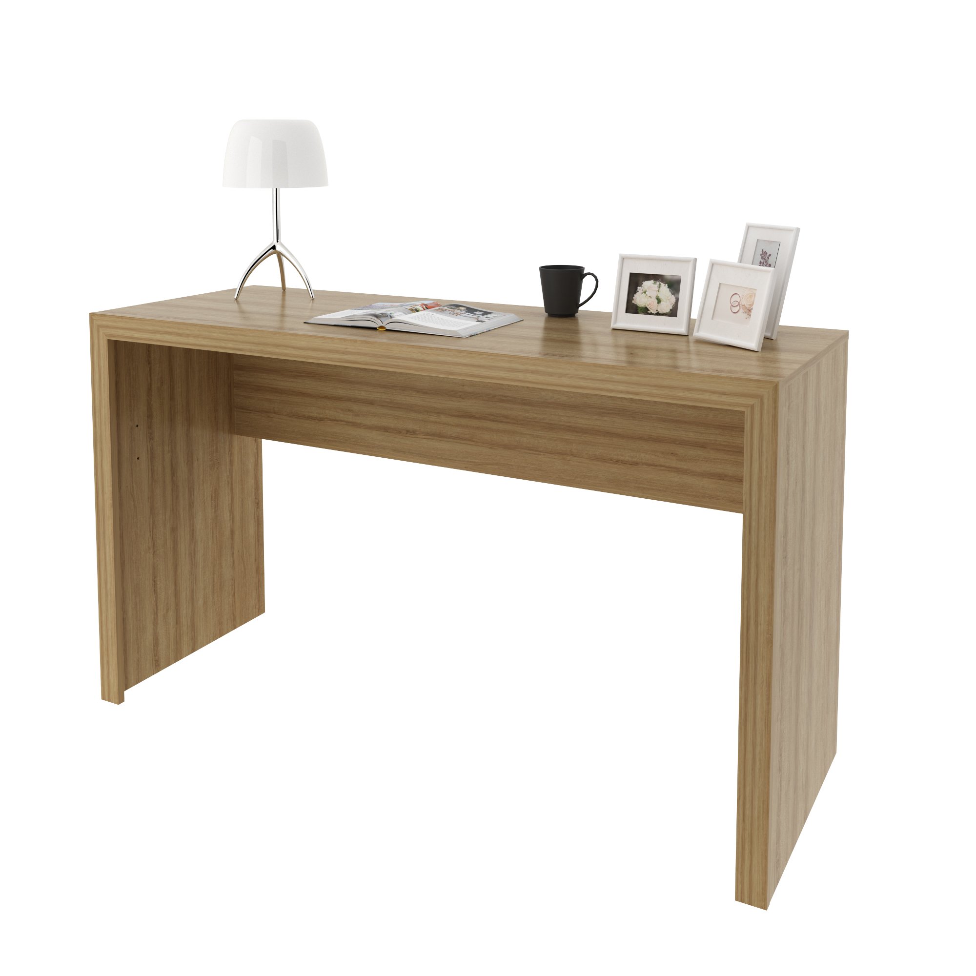 Encontraproduto.com.br - Mesa para Escritório ME4135 Amêndoa Tecnomobili