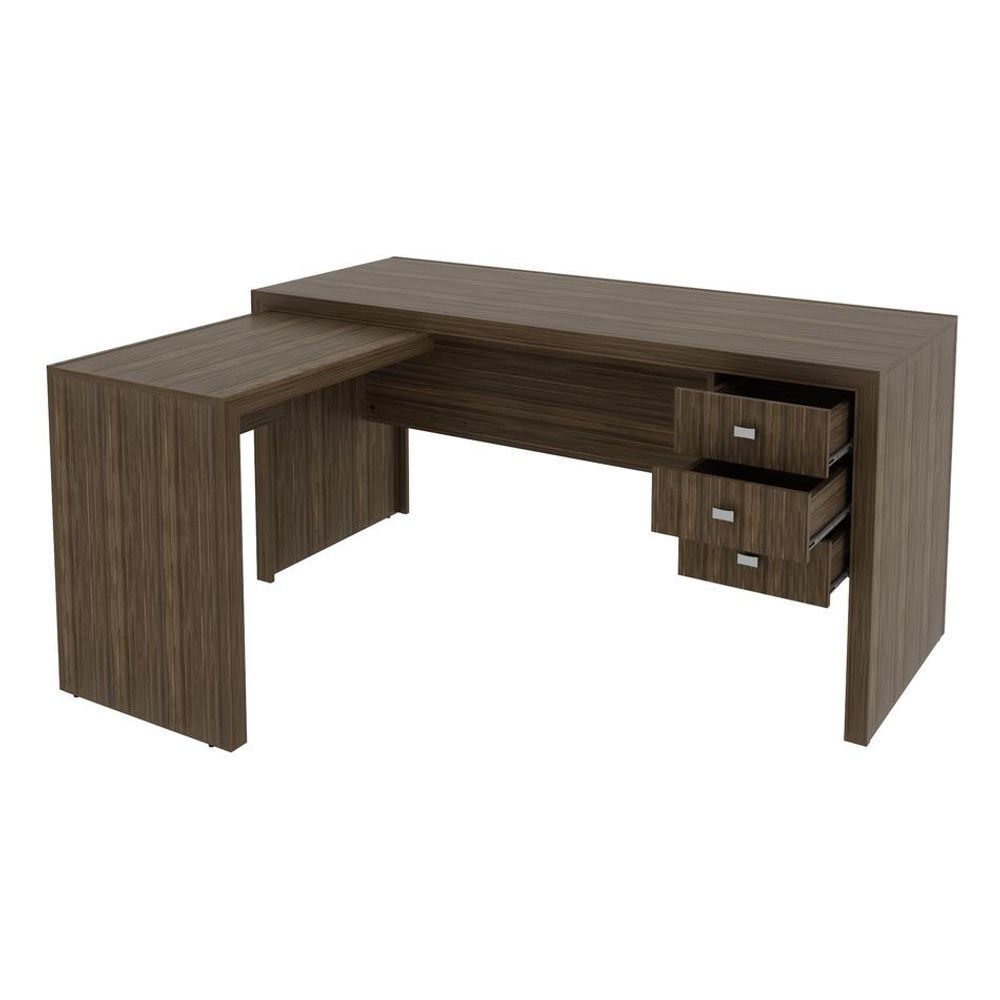 Encontraproduto.com.br - Mesa Para Escritório Nogal