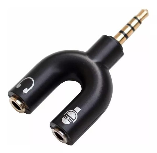 Encontraproduto.com.br - Cabo Adaptador P3 X P2 Fone Microfone Headset Xbox Ps4 A91