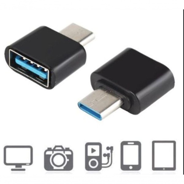 Encontraproduto.com.br - Otg Mini Conector Usb Femea Para Usb C