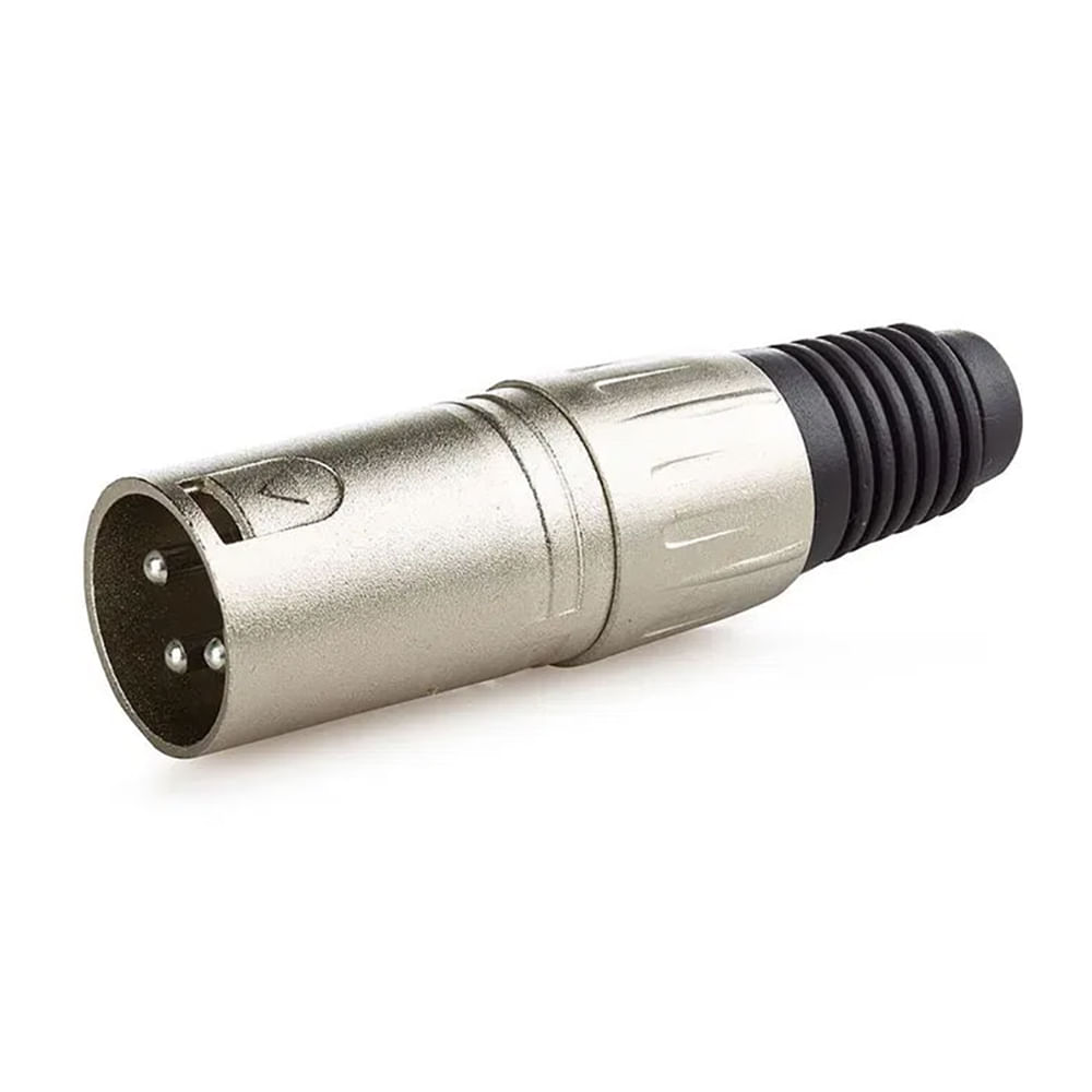 Conector XLR Macho Profissional 901899 Cirilo Cabos