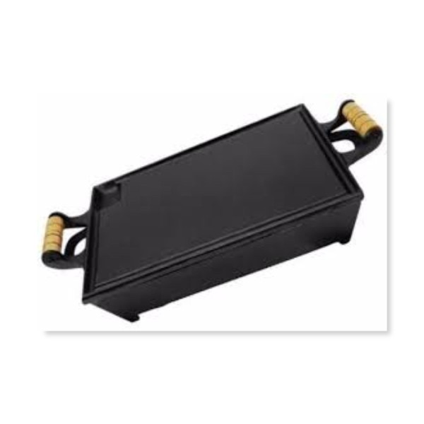 Encontraproduto.com.br - Bifeteira 25X45 Rechaud Com 02 Porta Álcool - Completa