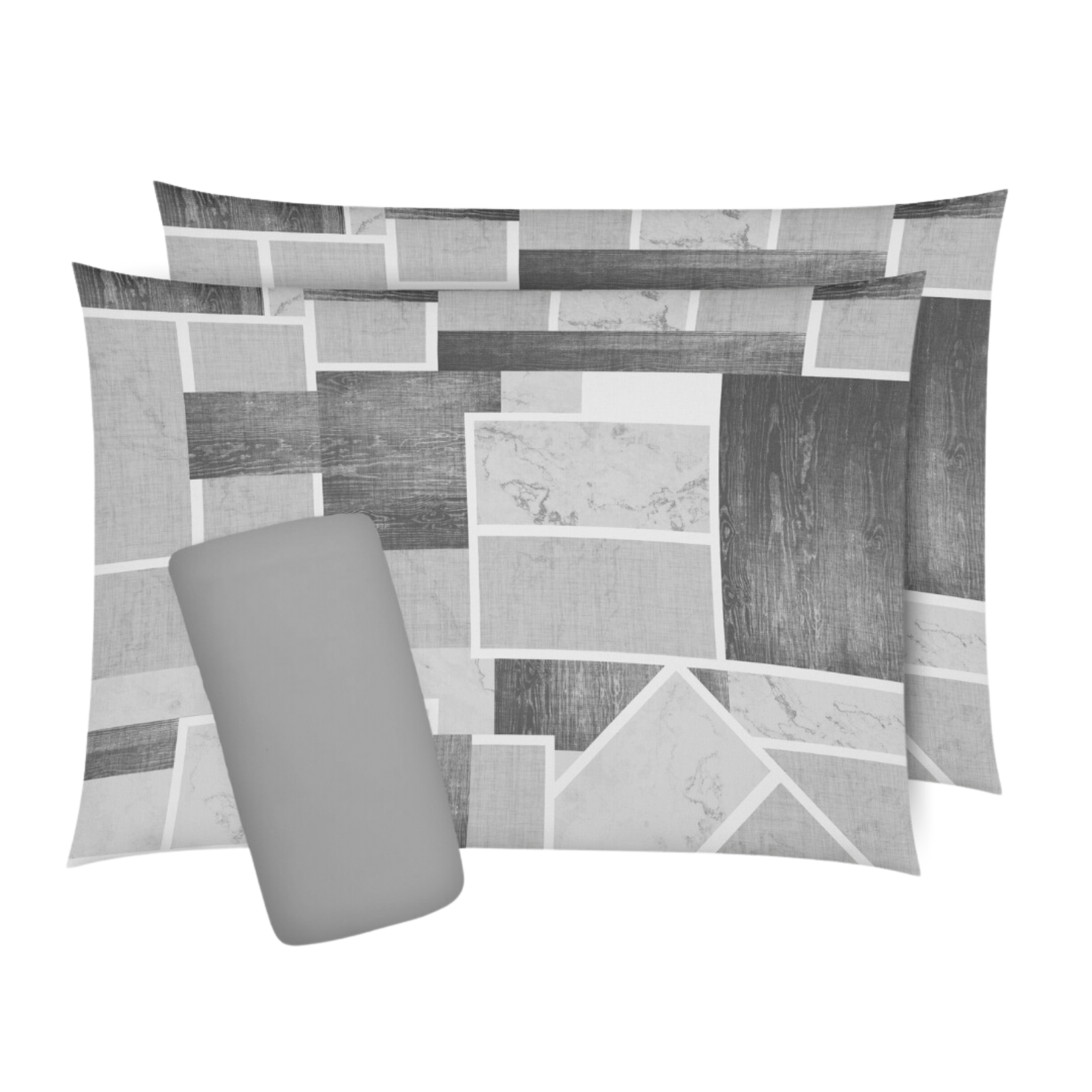 Encontraproduto.com.br - Jogo de Lençol c/ 3 Peças para Cama de Casal - Linha Esplendor - Fio 30/1 Penteado - 100% Algodão