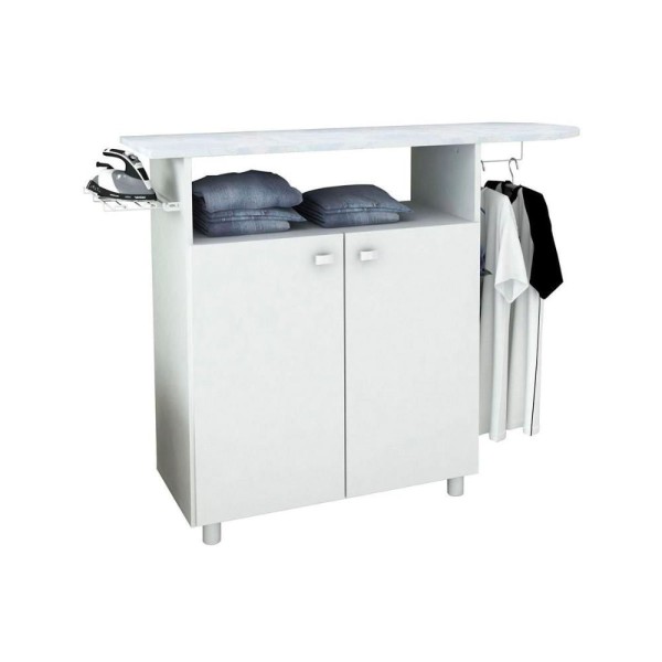 Encontraproduto.com.br - Tábua Passar TP-3000 c/ 2 Portas Branco - Tecno Mobili