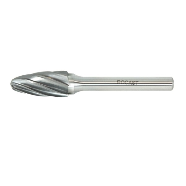 Encontraproduto.com.br - Lima Rotativa Árvore Pontiaguda para Alumínio - 10,00mm Rocast 45,0111