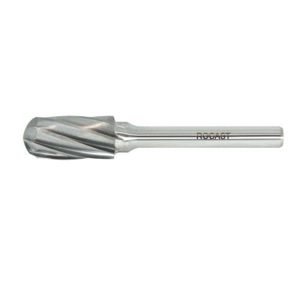 Encontraproduto.com.br - Lima Rotativa Cilindrica com Raio para Alumínio - 12,00mm Rocast 45,0087