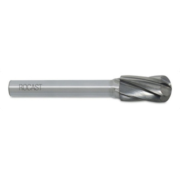 Encontraproduto.com.br - Lima Rotativa Cilindrica com Raio para Alumínio - 8,00mm Rocast 45,0085