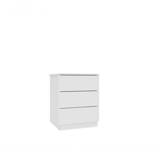Encontraproduto.com.br - Mesa de Cabeceira 3 Gavetas MDF Verona Tcil