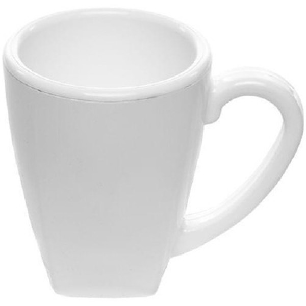Encontraproduto.com.br - Xícara Elegance Para Café 80ml Branca Em Policarbonato Linha Profissional Cook Vem