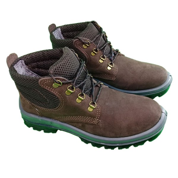Bota/Botina De Seguranca De Amarrar 3 Gomos Nobuck Sem Bico Cafe Tam. 40 - Cp092/40 - Crival