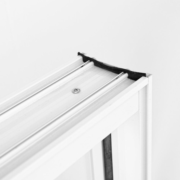 Encontraproduto.com.br - Janela De Correr 100x150cm Com Grade Plus Lux Esquadrias Branco