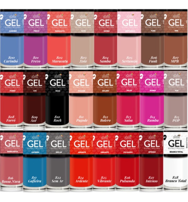 Encontraproduto.com.br - Esmalte Gel Ardente Bella Brazil 8ml