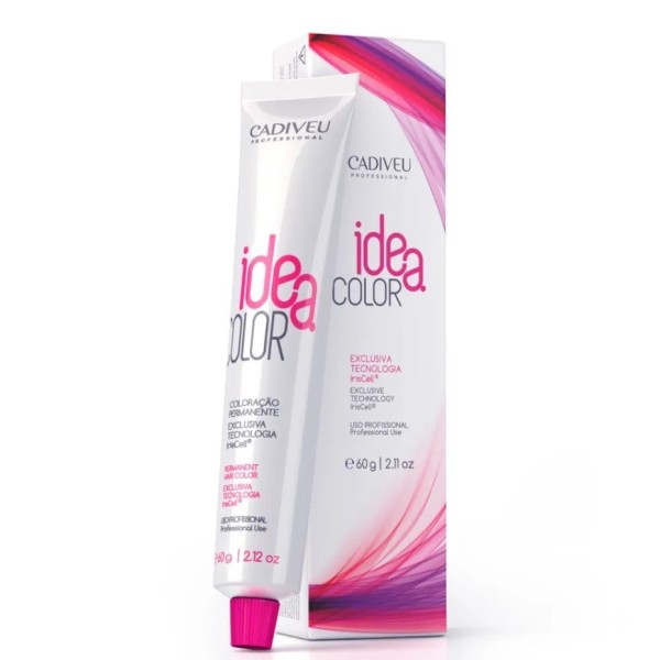 Encontraproduto.com.br - Tinta Idea Color 60g 7.1 Louro Medio Acinzentado - Cadiveu