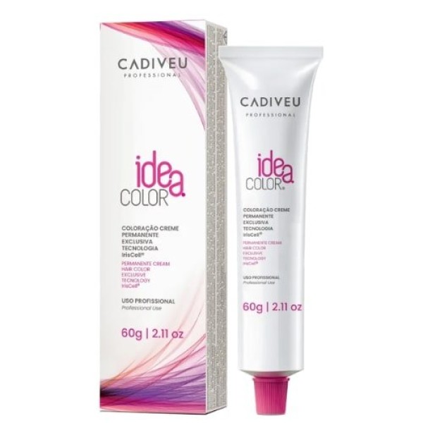 Encontraproduto.com.br - Tinta Idea Color 60g 8.1 Louro Claro Acinzentado - Cadiveu