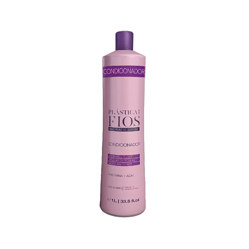 Encontraproduto.com.br - Kit Shampoo + Condicionador 1lt Plastica Dos Fios - Cadiveu
