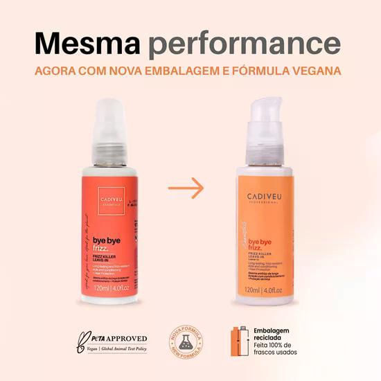 Encontraproduto.com.br - Leave In Frizz Killer 120ml Bye Bye Frizz - Cadiveu