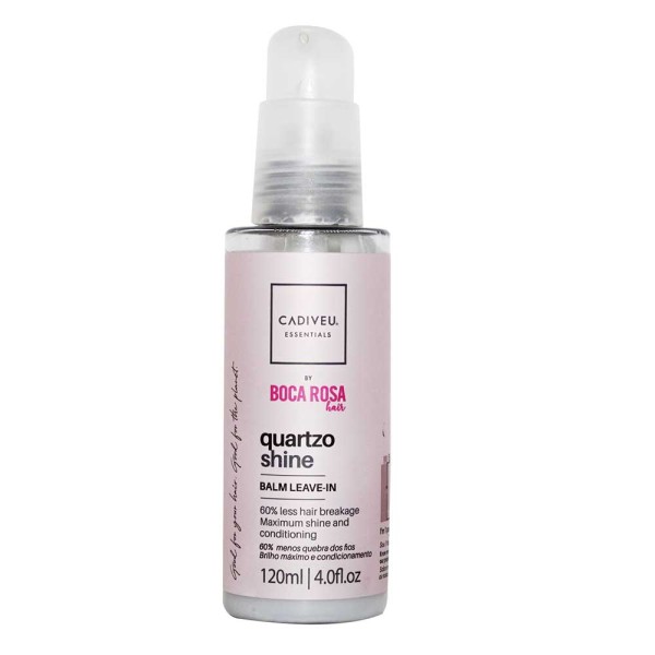 Balm Leave-In Cadiveu Essentials Quartzo Shine by Boca Rosa Hair 120ml