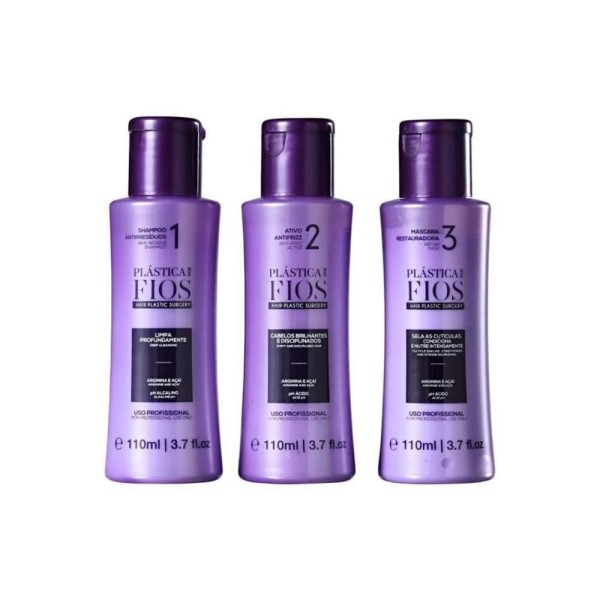 Encontraproduto.com.br - Kit Selagem Térmica 110ml Plástica Dos Fios - Cadiveu