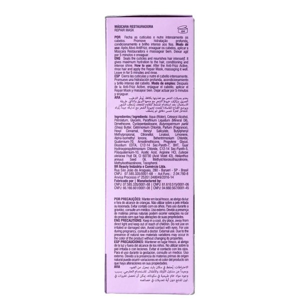 Encontraproduto.com.br - Kit Selagem Térmica 110ml Plástica Dos Fios - Cadiveu