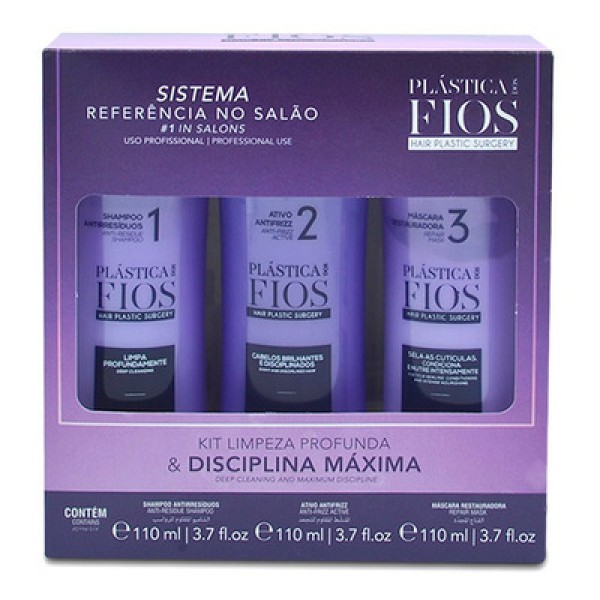 Encontraproduto.com.br - Kit Selagem Térmica 110ml Plástica Dos Fios - Cadiveu