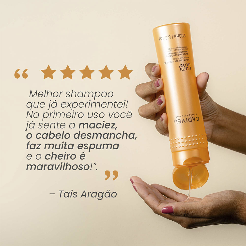 Encontraproduto.com.br - Shampoo 250ml Nutri Glow - Cadiveu