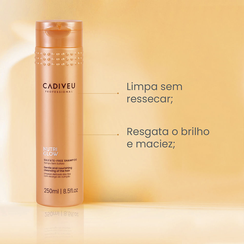 Encontraproduto.com.br - Shampoo 250ml Nutri Glow - Cadiveu