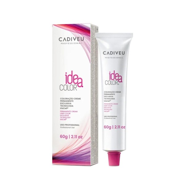 Encontraproduto.com.br - Kit Coloração Profissional Cadiveu Idea Color 60g +ox 20v