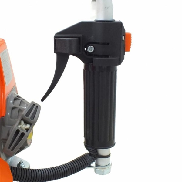 Encontraproduto.com.br - Furadeira De Mourão Profissional à Gasolina Com Reversor 2T 25,4CC VF500 Broca 28 mm Vulcan