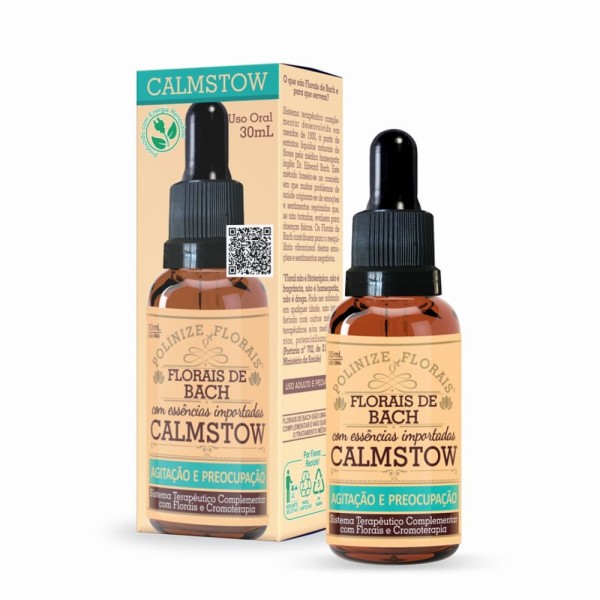 Encontraproduto.com.br - Floral de Bach Polinize Florais Calmstow Uso Oral 30ml