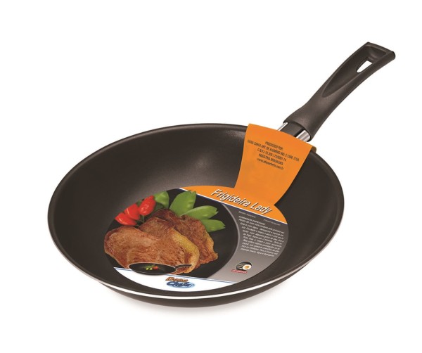 Frigideira antiaderente 18 cm - preta