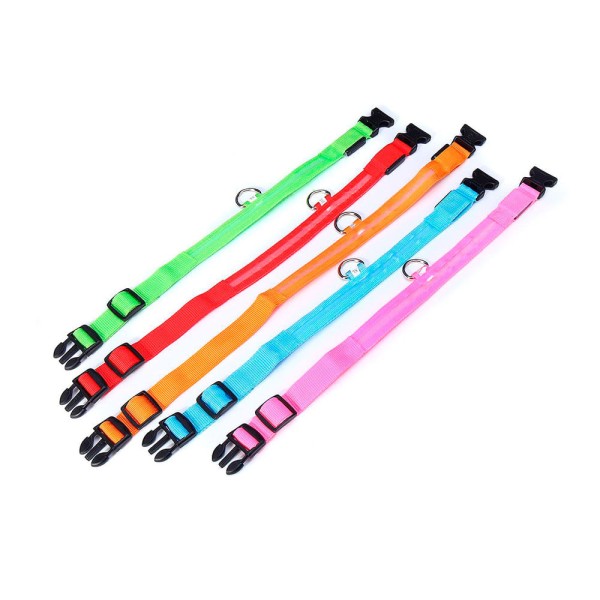 Encontraproduto.com.br - Coleira Com Led Cães The Pets Colors