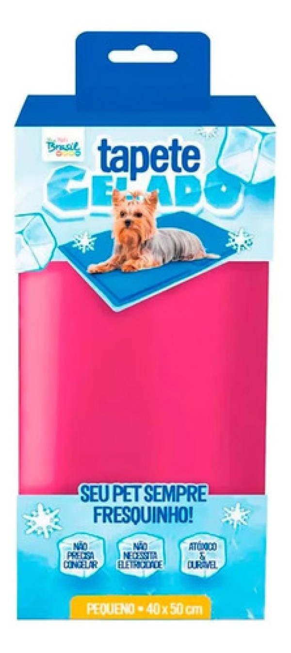 Tapete Gelado Para Cães Rosa The Pets Brasil Pequeno
