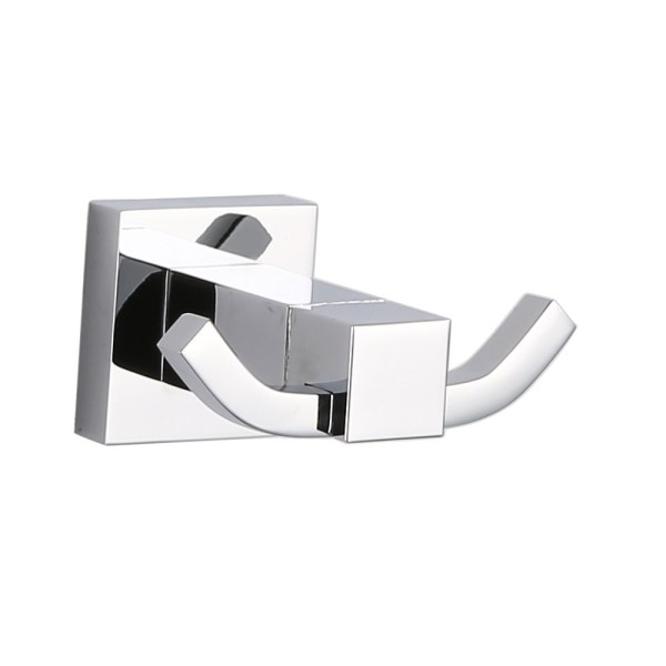 Cabide Duplo Berlin Ref. WJ-1080 Cromado Jiwi