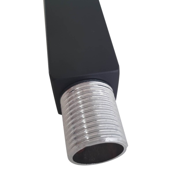 Encontraproduto.com.br - Braço para chuveiro de parede Black - Jiwi