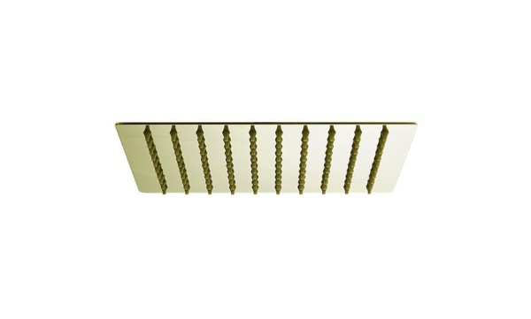 Encontraproduto.com.br - Chuveiro Quadrado 20cm Slim Ref. BD-01-C Gold Jiwi