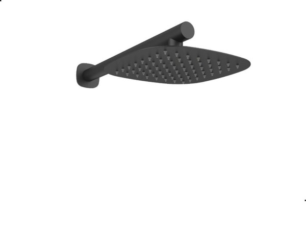 Chuveiro com Haste Redonda Slim Ref. FD49-H Black Jiwi