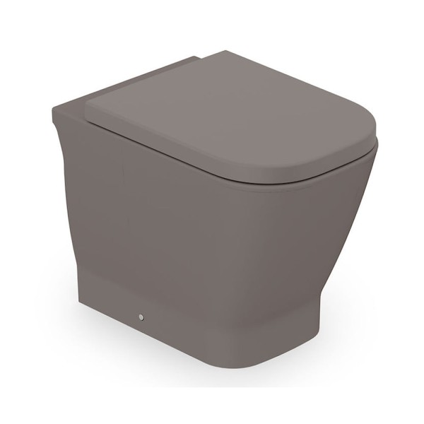 Kit Vaso Sanitário Convencional com Assento e Acessórios Gap Café - Roca
