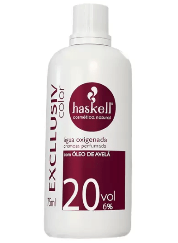 Encontraproduto.com.br - Agua Oxigenada Cremosa 75ml 20 Volumes - Haskell