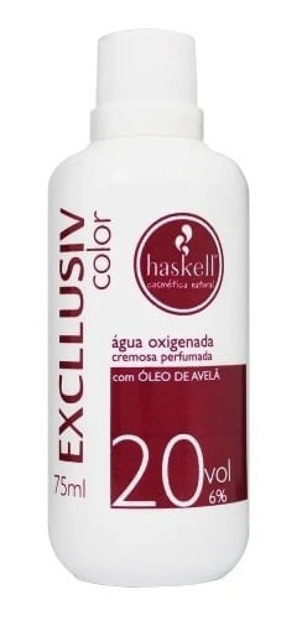 Encontraproduto.com.br - Agua Oxigenada Cremosa 75ml 20 Volumes - Haskell