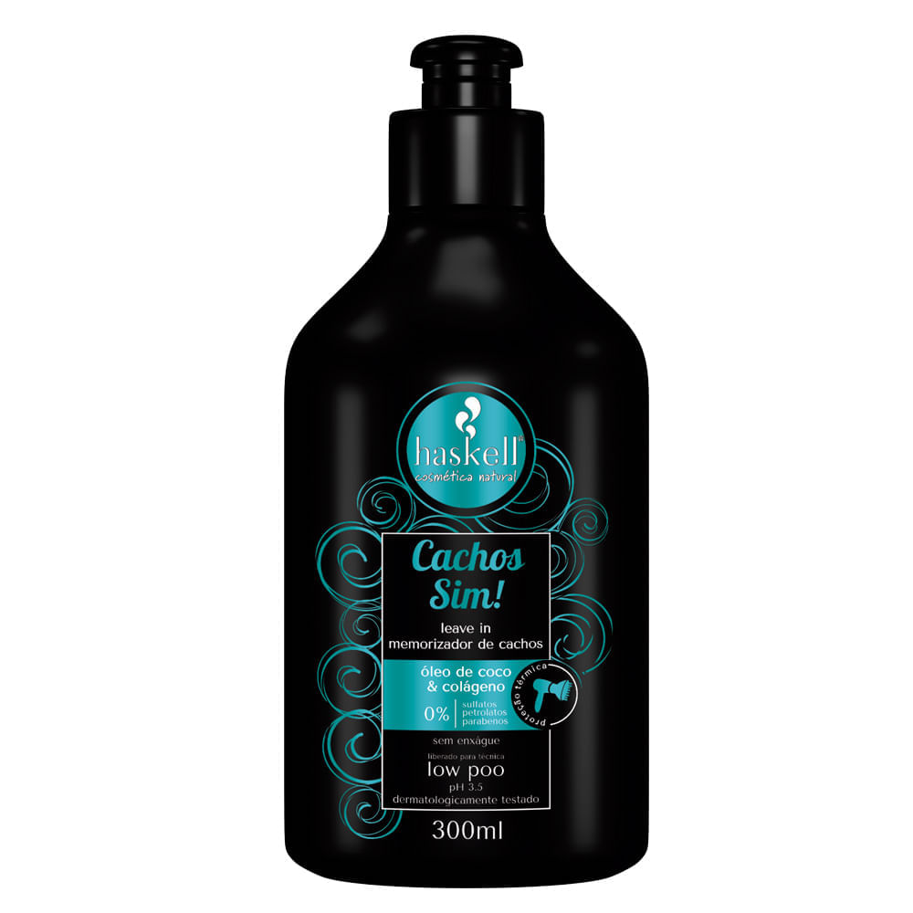 Encontraproduto.com.br - Leave-in Haskell Memorizador Cachos Sim! 300ml
