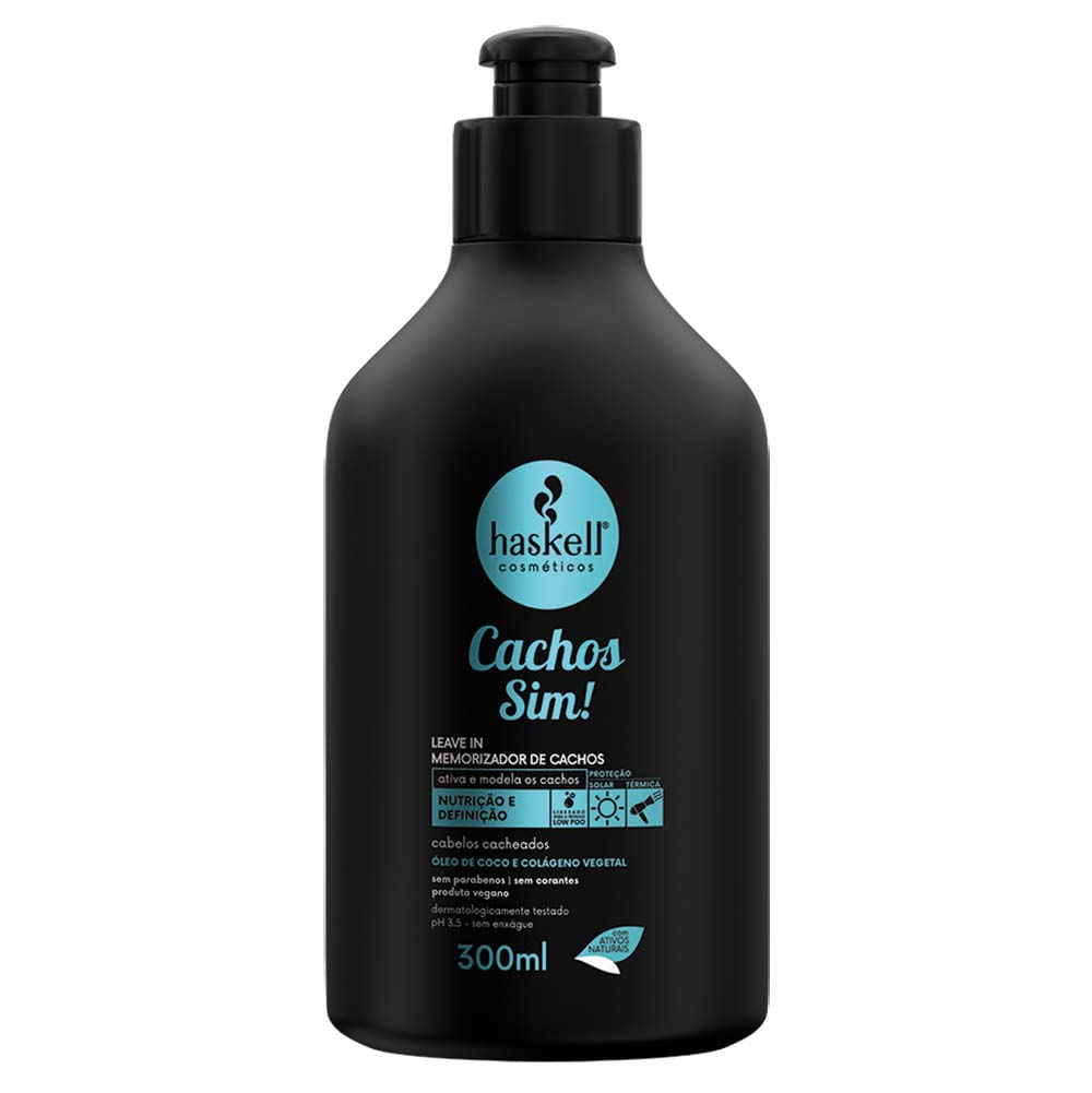 Encontraproduto.com.br - Leave-in Haskell Memorizador Cachos Sim! 300ml