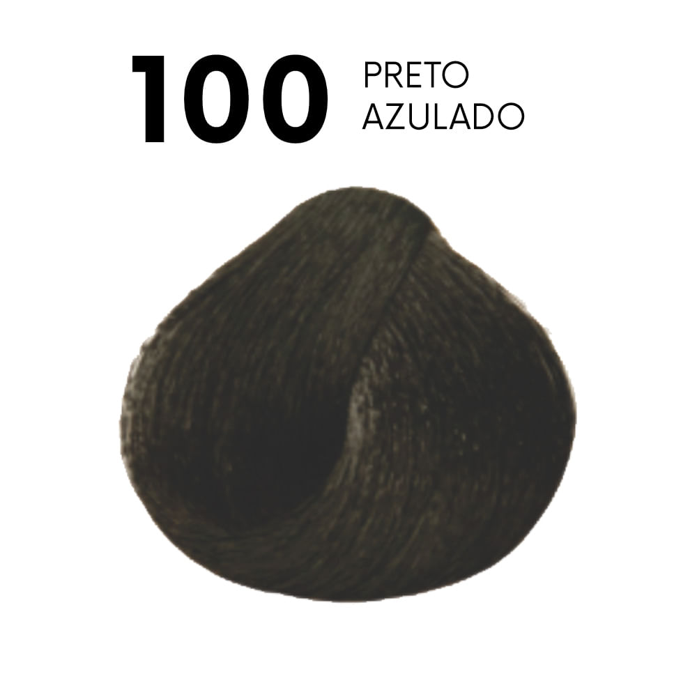 Encontraproduto.com.br - Tonalizante 100 Preto Azulado - Haskell