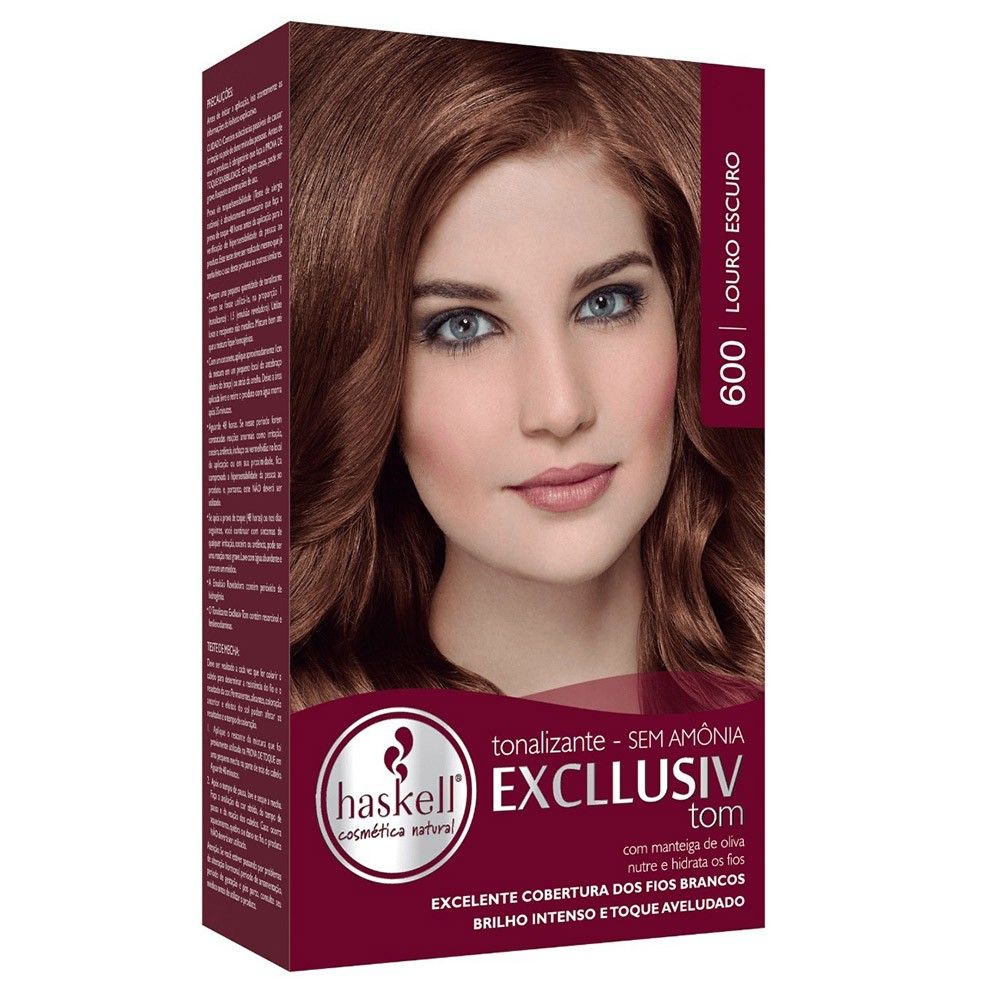 Encontraproduto.com.br - Tonalizante 600 Louro Escuro - Haskell