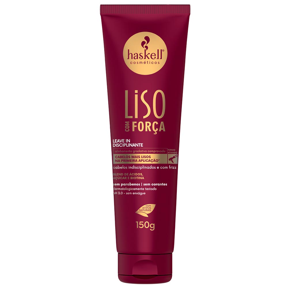 Encontraproduto.com.br - Leave-in Haskell Liso com Força 150ml