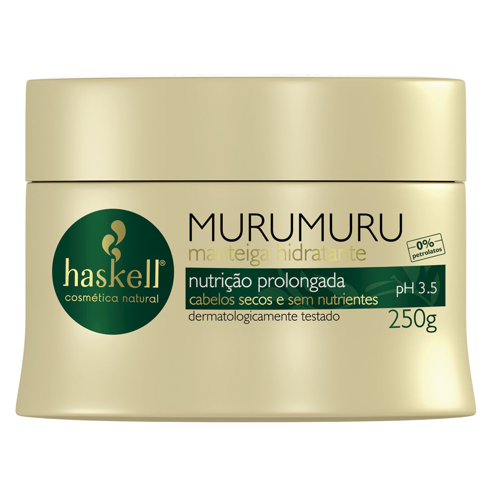 Mascara Nutritiva 300g Murumuru - Haskell