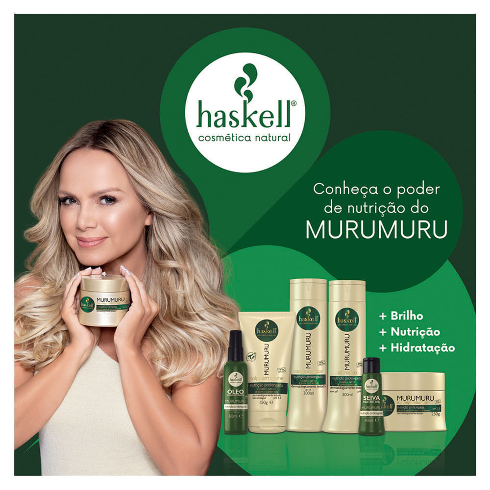 Encontraproduto.com.br - Shampoo 1lt Murumuru - Haskell